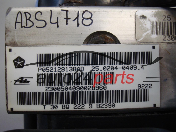 ABS POMPA I STEROWNIK JEEP GRAND CHEROKEE P052128138AD, 25.0204-0409.4, 25020404094, 56027931AC