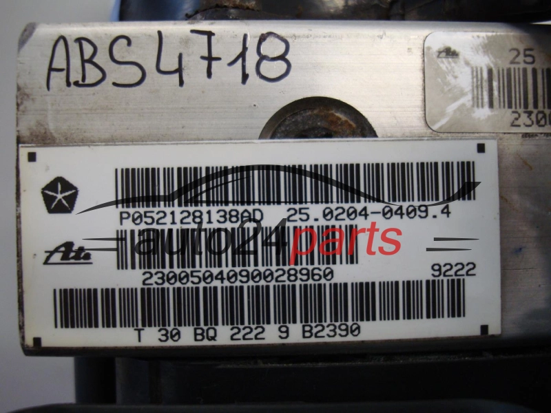 ABS POMPA I STEROWNIK JEEP GRAND CHEROKEE P052128138AD, 25.0204-0409.4, 25020404094, 56027931AC