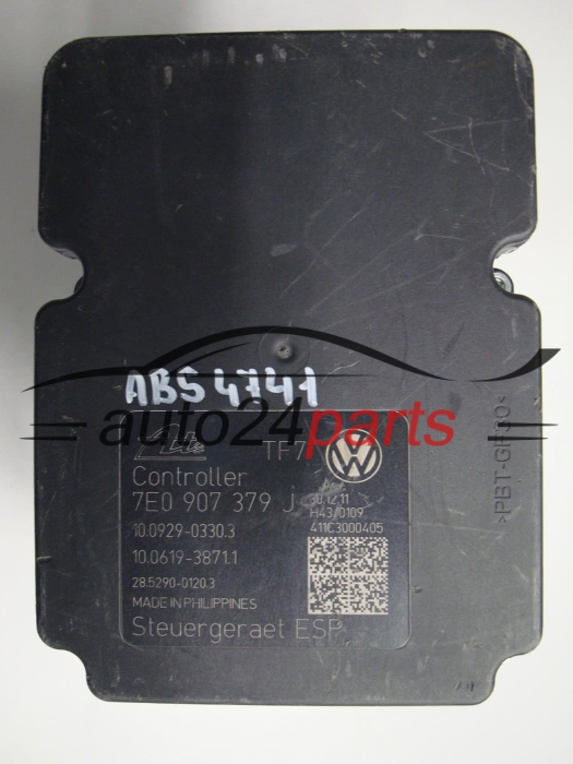 ABS POMPA I STEROWNIK VW VOLKSWAGEN TRANSPORTER 7E0614517G, 10.0212-0702.4, 10021207024, 7E0907379J