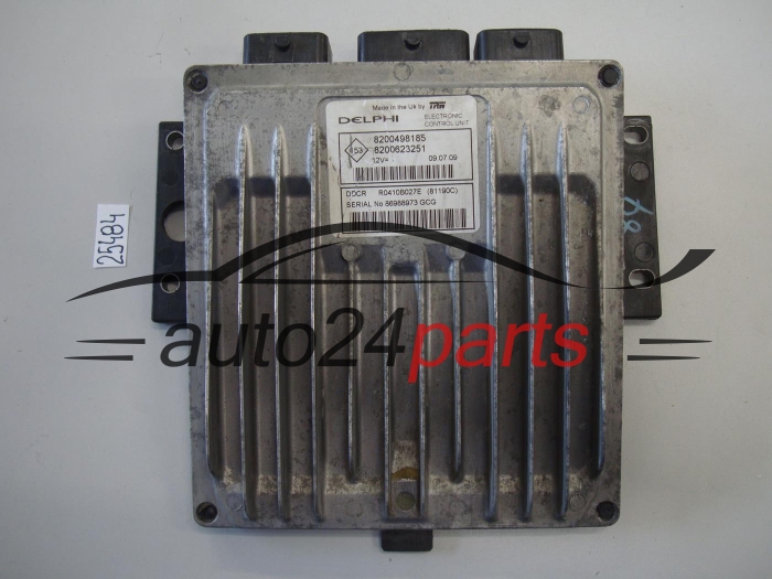 KOMPUTER STEROWNIK SILNIKA RENAULT KANGOO 1.5 DCI Delphi R0410B027E, 8200498185, 8200623251