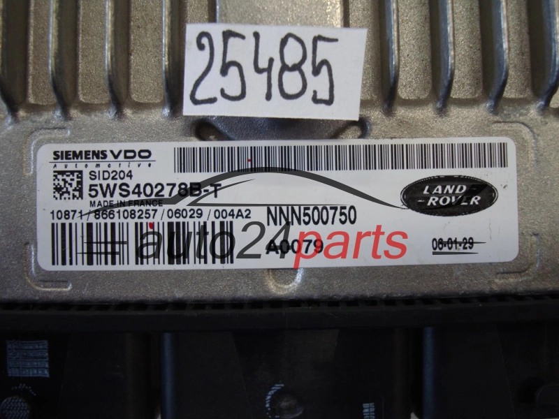 KOMPUTER STEROWNIK SILNIKA LAND ROVER 5WS40278B-T, 5WS40278BT, NNN500750, SID204