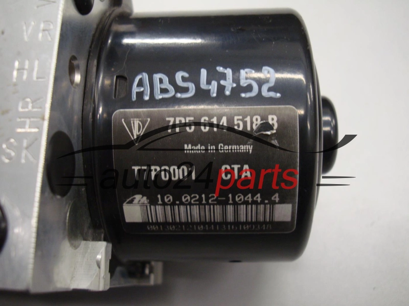 ABS POMPA I STEROWNIK PORSCHE CAYENNE 7P5614518B, 10.0212-1044.4, 10021210444, 7P0907379T