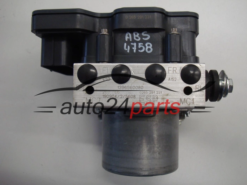 ABS POMPA I STEROWNIK FIAT DUCATO BOXER JUMPER 1393843080, 0265956519