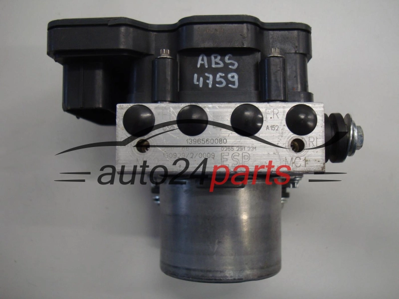 ABS POMPA I STEROWNIK FIAT DUCATO BOXER JUMPER 1393843080, 0265956519