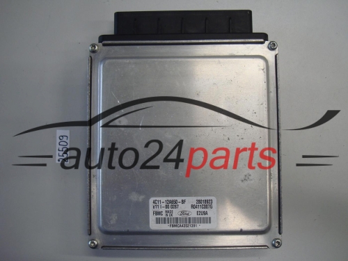 KOMPUTER STEROWNIK SILNIKA FORD TRANSIT 2.0 TDCI DELPHI R0411C007G, 28018923, 4C11-12A650-BF, 4C1112A650BF, FBMC