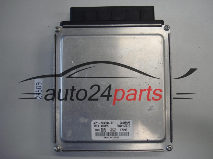 KOMPUTER STEROWNIK SILNIKA FORD TRANSIT 2.0 TDCI DELPHI R0411C007G, 28018923, 4C11-12A650-BF, 4C1112A650BF, FBMC