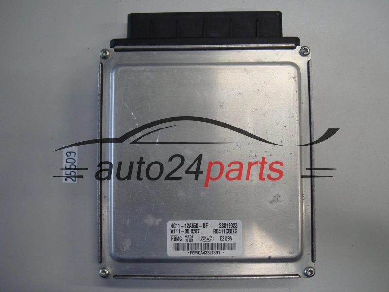 KOMPUTER STEROWNIK SILNIKA FORD TRANSIT 2.0 TDCI DELPHI R0411C007G, 28018923, 4C11-12A650-BF, 4C1112A650BF, FBMC