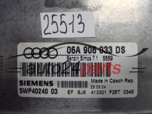 KOMPUTER STEROWNIK SILNIKA AUDI A3 SIEMENS 5WP40240 03, 5WP4024003, 06A 906 033 DS, 06A906033DS, SIMOS 7.1