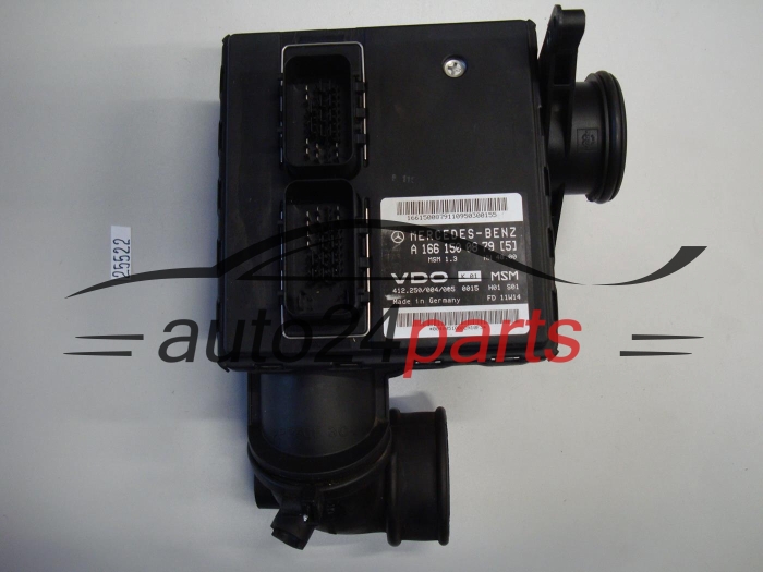 KOMPUTER STEROWNIK SILNIKA MERCEDES W168 VDO 412.250/004/005, 412250004005, A 166 150 08 79 (5), A1661500879