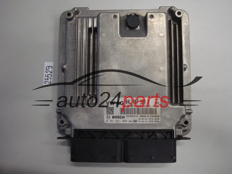 KOMPUTER STEROWNIK SILNIKA VW VOLKSWAGEN BOSCH 0 281 031 066, 0281031066, 04L 907 309 R, 04L907309R, EDC17C74
