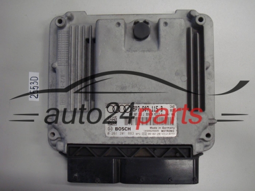 KOMPUTER STEROWNIK SILNIKA AUDI BOSCH 0 261 201 883, 0261201883, 8P7907115B, MED17.5