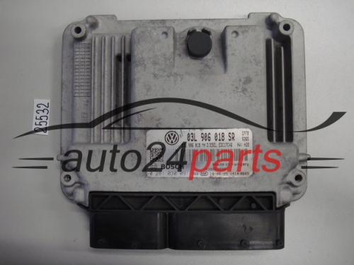 KOMPUTER STEROWNIK SILNIKA SKODA BOSCH 0 281 030 091, 0281030091, 03L906018SR, EDC17C46