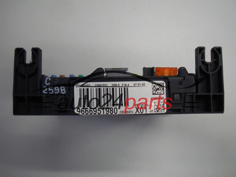 CENTRALKA MODUL CITROEN PEUGEOT 9666951980