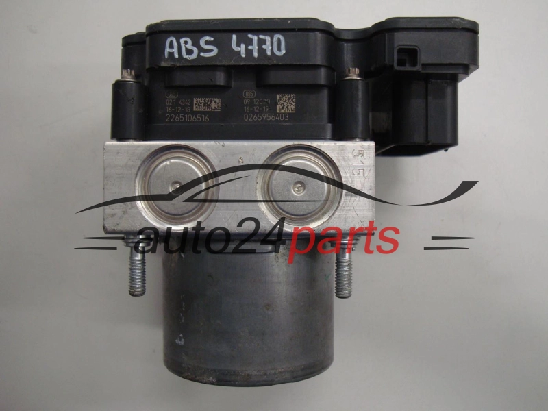 ABS POMPA I STEROWNIK RENAULT 476602079R, 0265255792, 0265956403