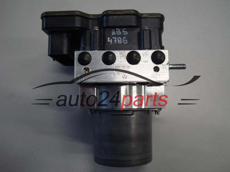 ABS POMPA I STEROWNIK MERCEDES BENZ A2314313512, 0265242520, 0265956004