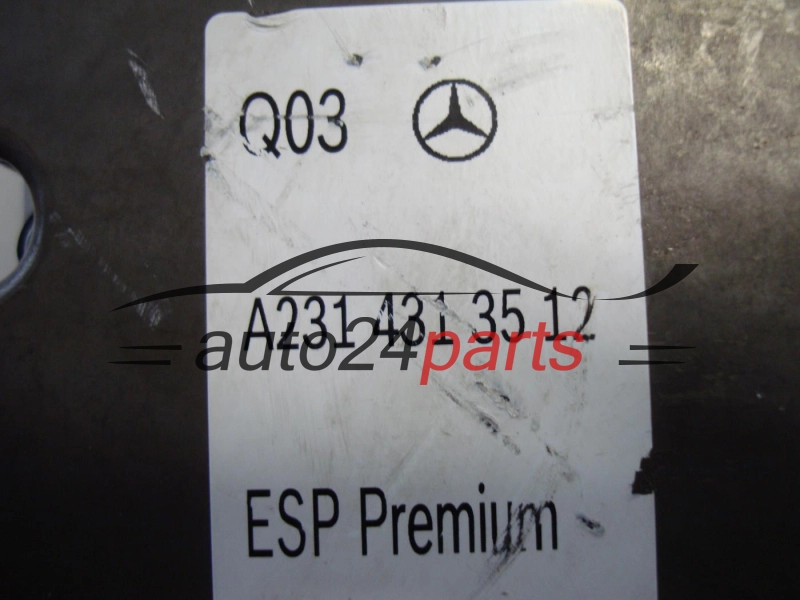 ABS POMPA I STEROWNIK MERCEDES BENZ A2314313512, 0265242520, 0265956004