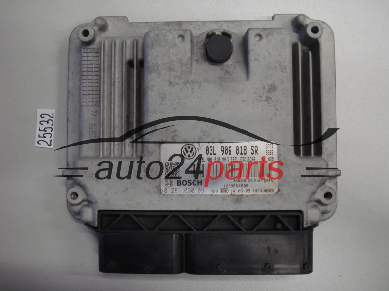 SKODA BOSCH 0 281 030 091, 0281030091, 03L906018SR, EDC17C46