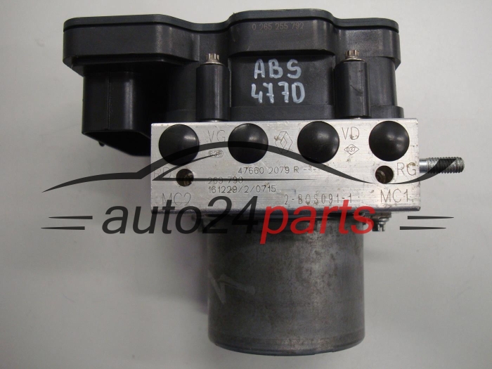 RENAULT 476602079R, 0265255792, 0265956403