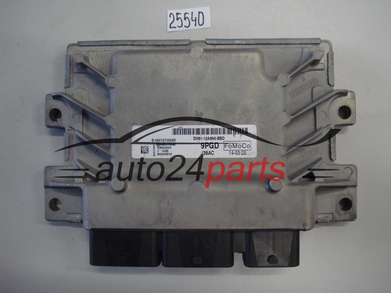 KOMPUTER STEROWNIK SILNIKA FORD DV61-12A650-BBD, DV6112A650BBD, S180127033D, 9PGD