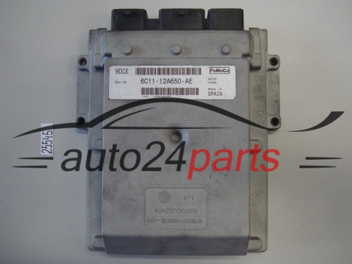 KOMPUTER STEROWNIK SILNIKA FORD TRANSIT 2.4 TDCI 6C11-12A650-AE, 6C1112A650AE, 9DCE