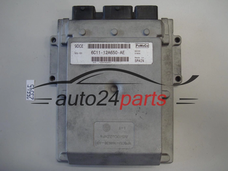KOMPUTER STEROWNIK SILNIKA FORD TRANSIT 2.4 TDCI 6C11-12A650-AE, 6C1112A650AE, 9DCE