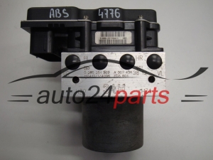 POMPE HYDRAULIQUE ET CALCULATEUR d'ABS MERCEDES BENZ BOSCH 0265251369, A0074313812, 0265951522