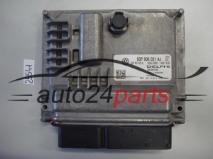 CALCULATEUR MOTEUR VW VOLKSWAGEN POLO 1.2 TDI DELPHI 28395185, 03P 906 021 AJ, 03P906021AJ, 03P 907 425 A, 03P907425A