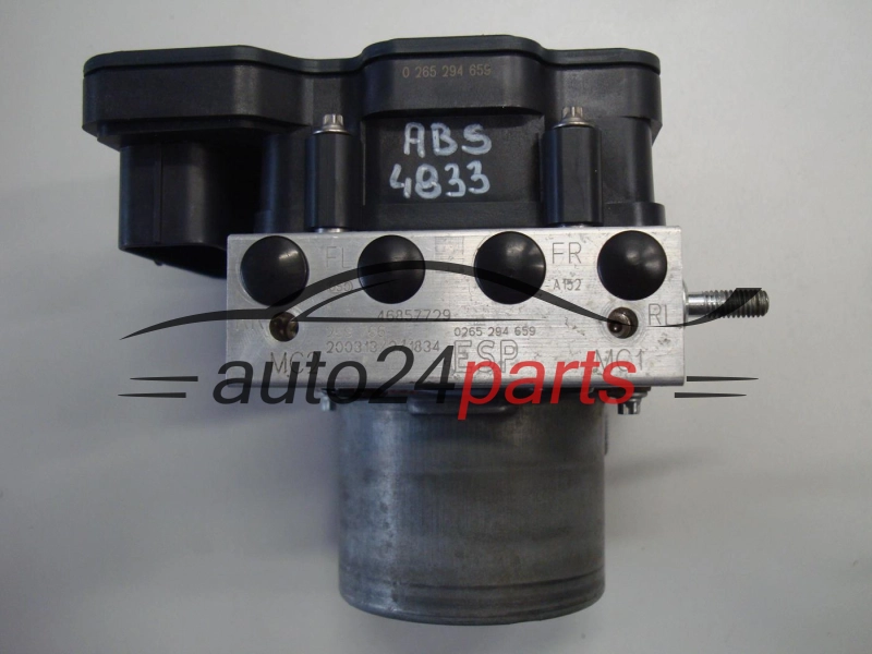 ABS POMPA I STEROWNIK FIAT DUCATO BOSCH 0265294659, 46857729, 0265956519