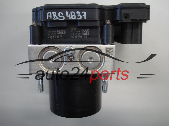 ABS POMPA I STEROWNIK FIAT 500 52110355, 0265291991, 0265956488