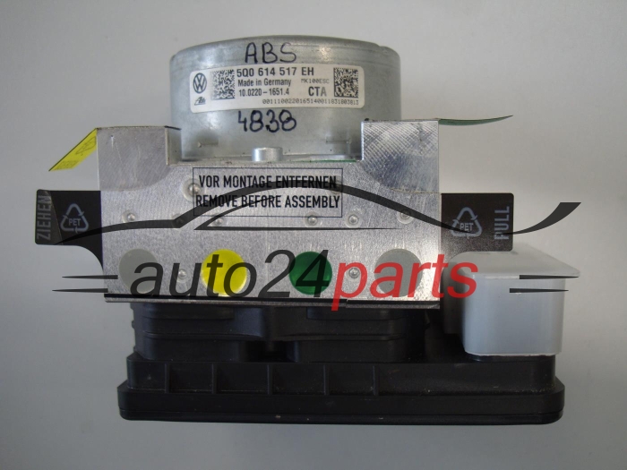 ABS POMPA I STEROWNIK VOLKWAGEN 5Q0614517EH, 10.0220-1651.4, 10022016514, 28.5163-3510.3, 28516335103 NOWA