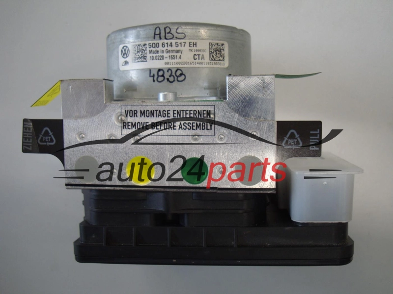 ABS POMPA I STEROWNIK VOLKWAGEN 5Q0614517EH, 10.0220-1651.4, 10022016514, 28.5163-3510.3, 28516335103 NOWA