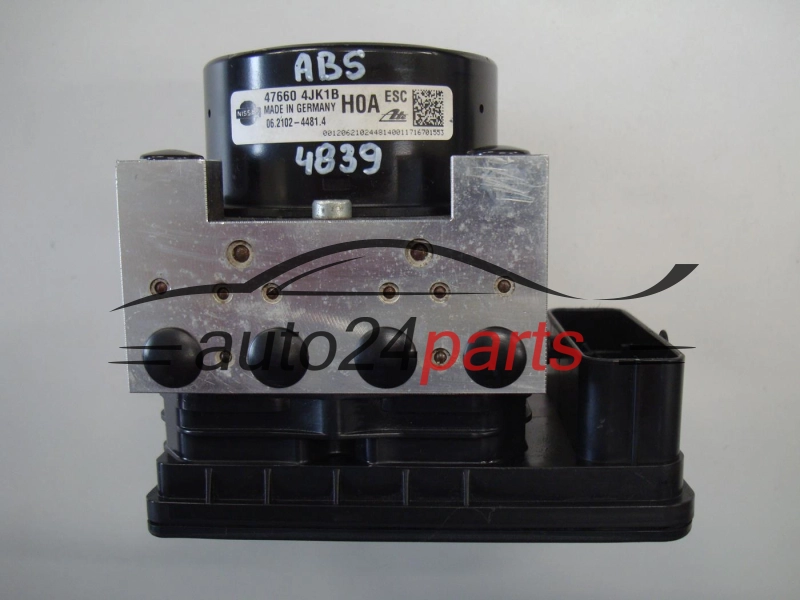 ABS POMPA I STEROWNIK NISSAN NAVARA 476604JK1B, 28.5158-2605.3, 28515826053