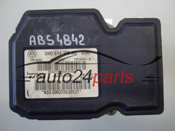 ABS POMPA I STEROWNIK AUDI Q3 TRW 5N0614109AS, 17618890, 54085953F