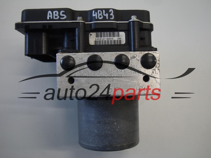 Bomba ABS y centralita AUDI BOSCH 0265235371, 4F0614517AR, 0265950727