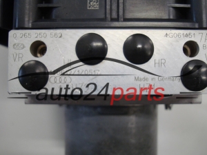 ABS POMPA I STEROWNIK AUDI BOSCH 0 265 960 459, 0265960459, 4G0614517A, 4G0907379L, 0265960459