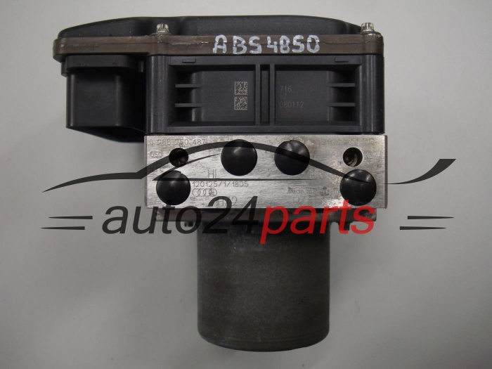 Pompe ABS et calculateur  AUDI BOSCH 0265250487, 4G0614517R, 4G0907379H, 0265960420