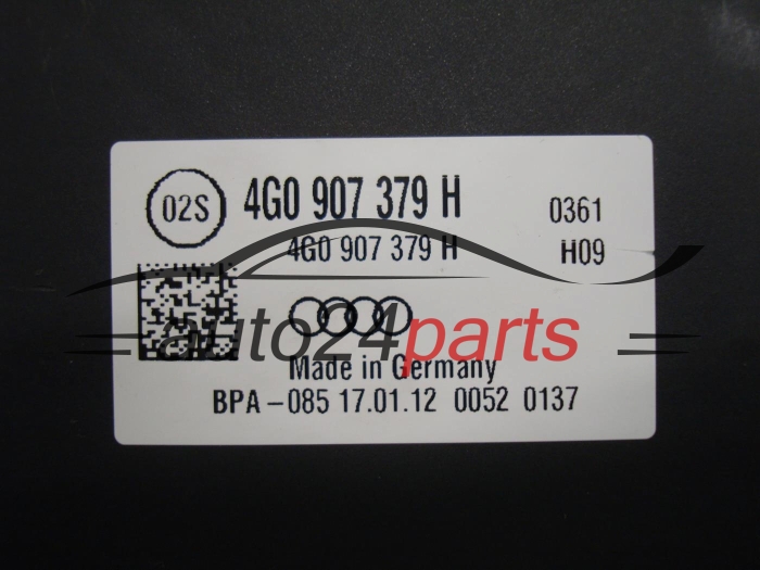 Bomba ABS y centralita AUDI BOSCH 0265250487, 4G0614517R, 4G0907379H, 0265960420