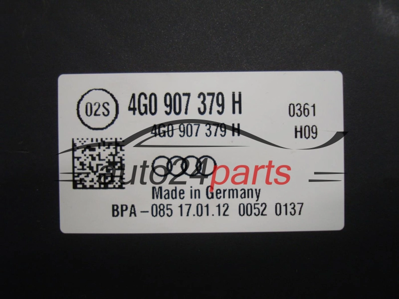 ABS POMPA I STEROWNIK AUDI BOSCH 0265250487, 4G0614517R, 4G0907379H, 0265960420