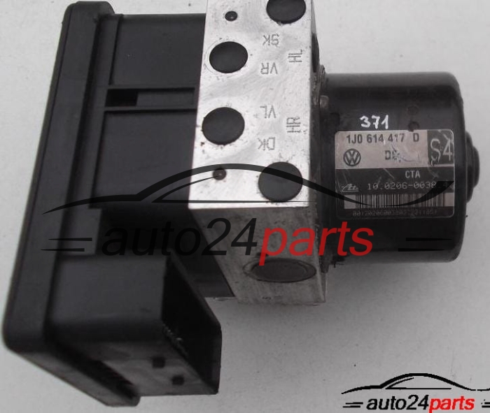 BOMBA HIDRAULICA Y CENTRALITA ABS AUDI VOLKSWAGEN SEAT SKODA 1J0 614 417 D, 1J0614417D, ATE 10.0206-0038.4, 10020600384, 1C0 907 379 K, 1C0907379K, ATE 10.0960-0316.3, 10096003163