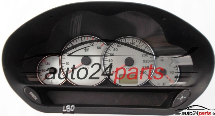 COMPTEUR KILOMETRIQUE CUADRO DE RELOJES ALFA ROMEO 166 2.4 JTD 156021018, 6028479904, 60.2847.990.4