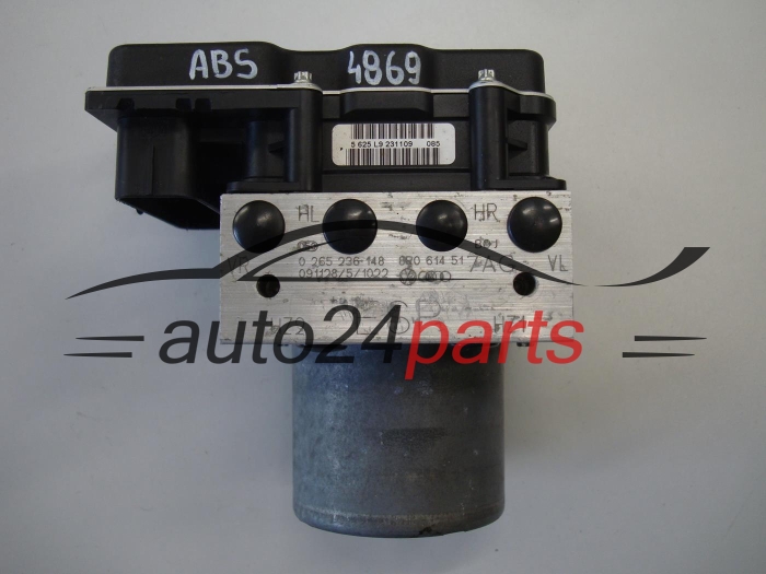 Bomba ABS y centralita AUDI Q5 BOSCH 0265236148, 8R0614517AG, 0265951044, 8R0907379M