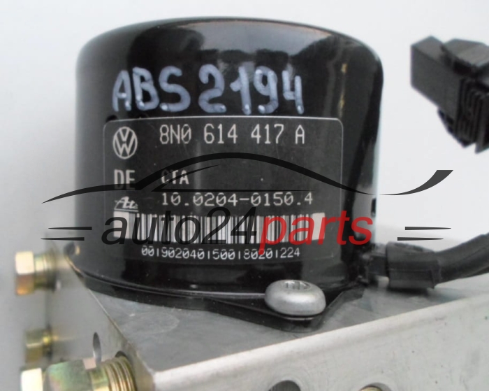 Pompe ABS et calculateur AUDI TT 8N0 614 417 A, 8N0614417A, ATE 10.0204-0150.4, 10020401504