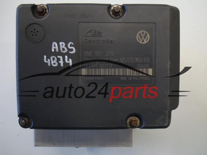 Pompe ABS et calculateur AUDI 8N0614417, 10.0204-0148.4, 10020401484, 8N0907379