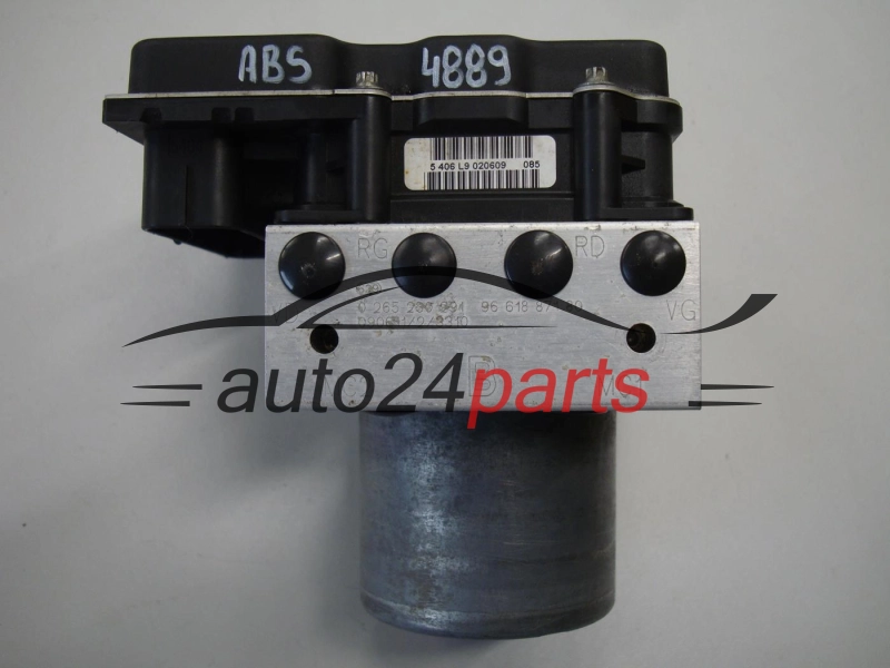 ABS POMPA I STEROWNIK CITROEN BOSCH 0 265 230 291, 0265230291, 9661887180 0265950963