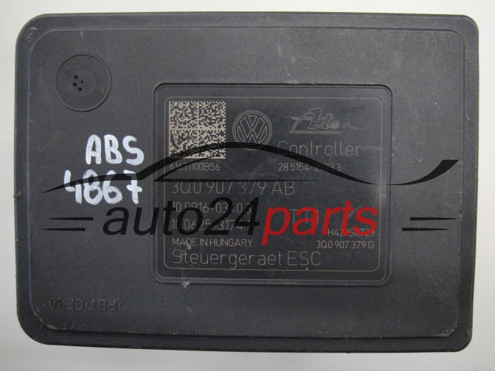 VOLKSWAGEN SEAT SKODA 3Q0614517AB, 10.0220-0672.4, 10022006724, 3Q0907379AB