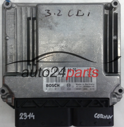 KOMPUTER STEROWNIK SILNIKA MERCEDES W220 S320 CDI A6481500079, A 648 150 00 79, BOSCH 0281011697, 0 281 011 697, ED0049 CR3.23 - 9262