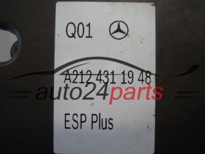 Bomba ABS y centralita  MERCEDES BENZ A2124311948, 0265244329, 0265956094