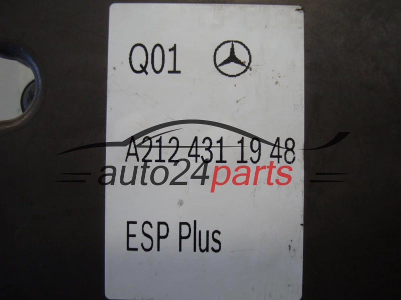 Bomba ABS y centralita  MERCEDES BENZ A2124311948, 0265244329, 0265956094