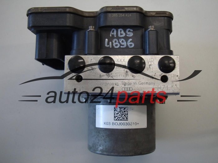 ABS POMPA I STEROWNIK AUDI 4G0614517AK, 0265254424, 4G0907379S, 0265956226