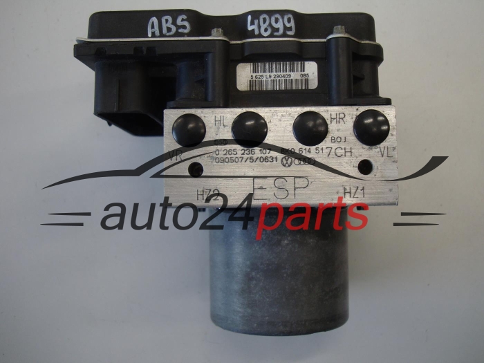ABS Pumpe und steuergerat AUDI BOSCH 0 265 236 107, 0265236107, 8K0614517CH, 8K0907379AG, 0265950965